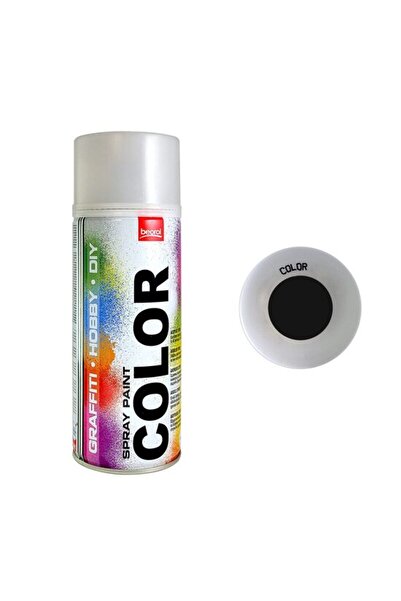 Solplant Vopsea spray acrilic negru mat 400ml