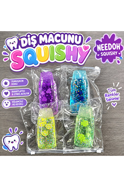 KUZEY KIRTASİYE Diş Macunu Squishy NeeDoh needoo