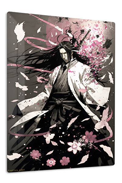 Emesa Art Anime Samurai Anime Metal Wall Art