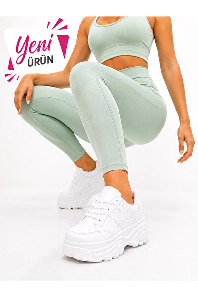MOON CLOUD PLATFORM TABAN SNEAKER-SPOR-GÜNLÜK AYAKKABI ZYN271