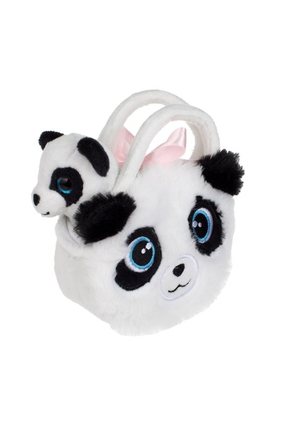 OEM Panda de Plus Mini in Geanta 11cm, 11 cm – panda, accesoriu pluș
