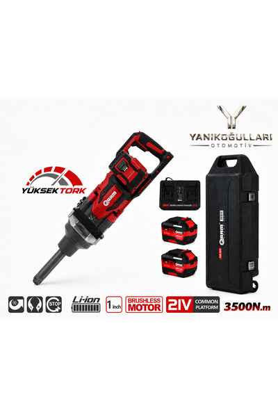 Armstrong ARM 21V 3500 N.m Tork 1 İnç Şarjlı Somun Sökme Makinesi