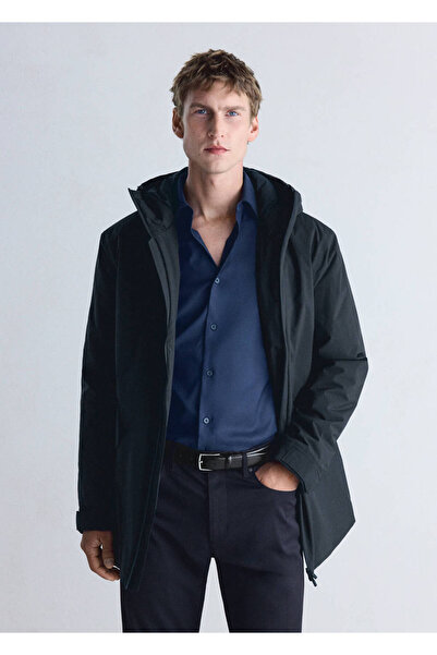 MANGO Man Su itici, Thermore® dolgulu, katlanabilir parka