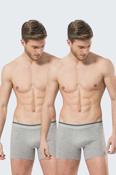 TÜREN Men's Lycra Pouched Boxer 2-Pack, 95% Cotton, 5% Elastane