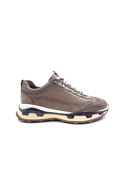 MARCOMEN Genuine Leather Super Flexible and Soft Sole Mink Brown Men's Comfor...