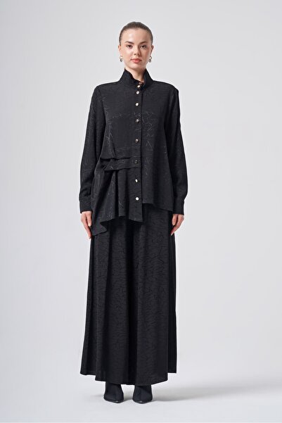 Nuss 1042 Jakar Self-Patterned Pants Suit