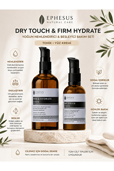 Ephesus Natural Care Dry Touch & Firm Hydrate Cilt Bariyerini Onarıcı, Cildi ...