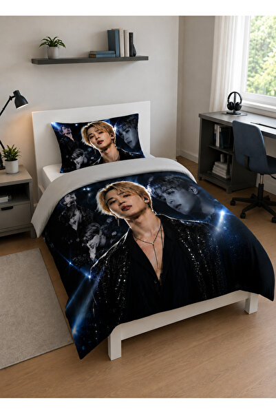 hediyechy Giftbedding Bts Jimin Themed Single Duvet Cover Set Without Sheets