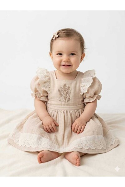 WONDRESS BABY Matmazel Kız Bebek Elbise Vintage Şıklığı.