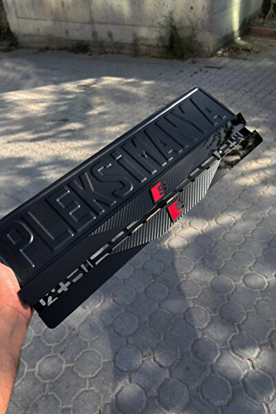Pleksimanya AUDI S Karbon Pleksi Takmatik Plakalık