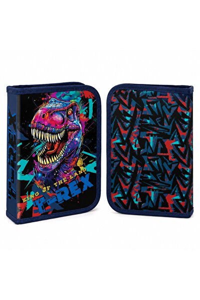 velve Penar echipat T-Rex Dino, 1 fermoar, 2 extensii, 30 piese, bleumarin