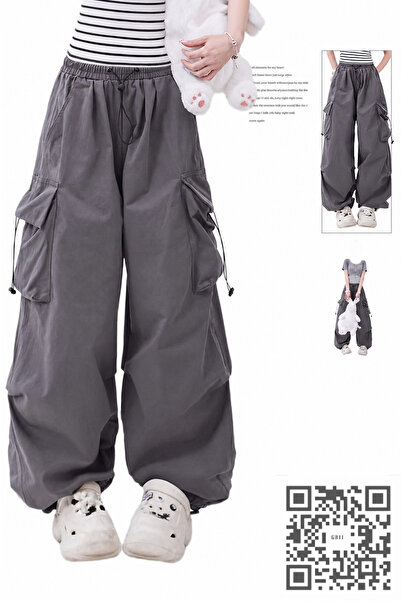 KOTOLOG Y2K Extra Baggy Baggy Pants with Elastic Waist and Cuffs