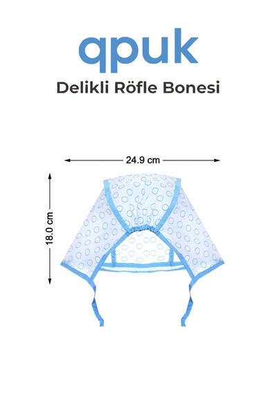 qpuk Nano Röfle Bonesi Delikli Saç Boyama Bonesi – Saç Açma, Röfle ve Balyaj Bonesi