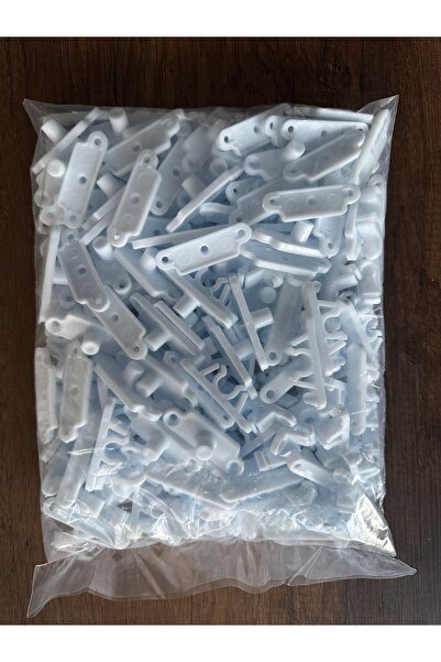 17x25 Beyaz Sineklik Çıtçıt 1 Paket(100adet)