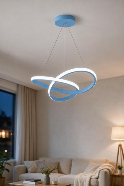 Rarossa Pars Çocuk Odası LED Sarkıt Avize Beyaz Işık