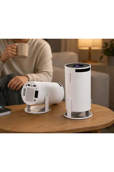Smartberry HT88 4K Supported Portable Projector Native 720P HD Display, Andro...