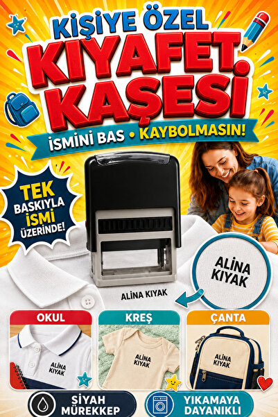 cenovi Kişiye Özel İsimli Kıyafet Kaşesi – Okul, Kreş, Anaokulu ve Öğrenci İs...