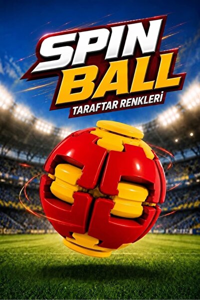 Spin Ball Stres Topu - Dönen Lastikli Eğitici & Stres Oyancağı