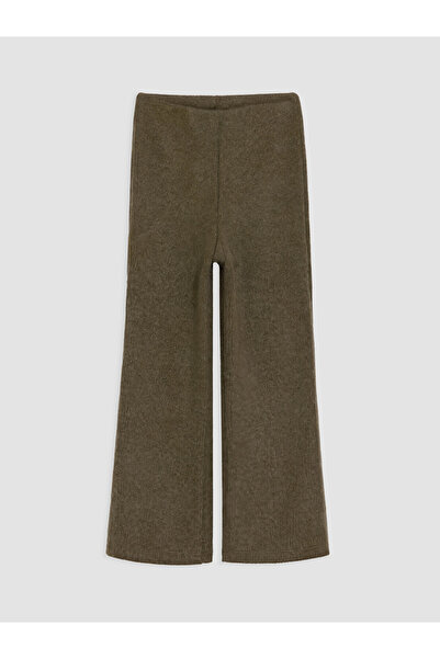 LC Waikiki Vizyon New Season Khaki Elastic Waist Girls' Spanish Leggings
