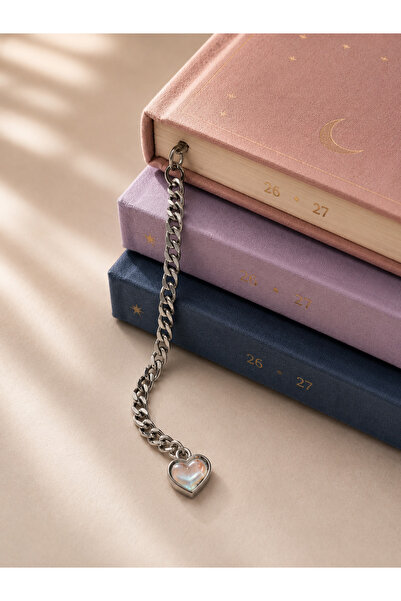 Bluw Jewelry دفتر ملاحظات ومفكرة بتصميم خاص - على شكل قلب