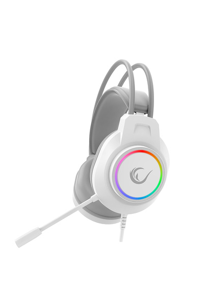 Universal Rampage RM-K55 Kipchak Beyaz RGB Led 7.1 Gaming Mikrofonlu Oyuncu Kulaklığı Rampage pct78