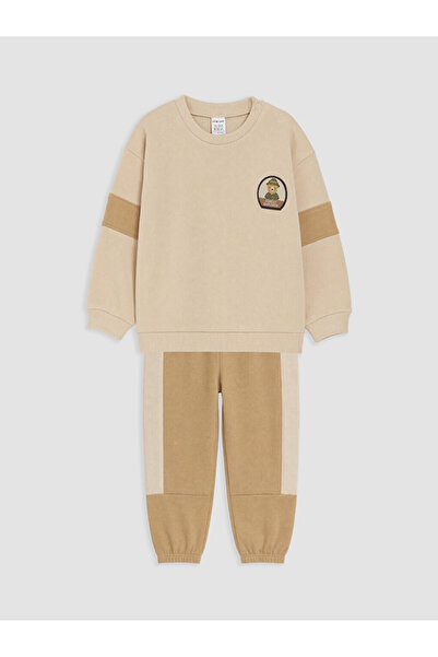 LC Waikiki Printed Baby Boy Tracksuit Set