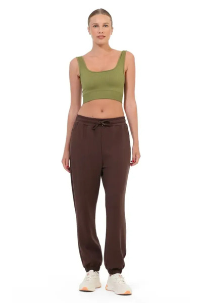lumberjack Pantaloni de trening pentru femei maro WL CAMILA 22CT695