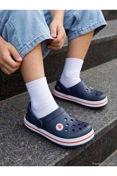 Civil Boys Piped 31- Slipper - Navy Blue