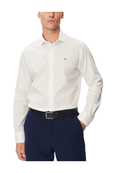 Tommy Hilfiger Ανδρικό Πουκάμισο Λευκό MW0MW45307-YBR