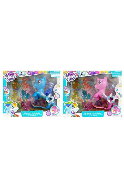 Pony Unicorn cu sunet, lumină și 6 ponei