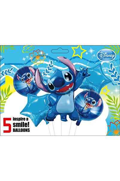 Stitch Baloane folie 5 buc.
