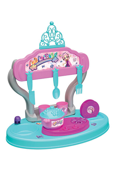 uçar toys Set bucătărie de jucărie Prințese, 15 piese