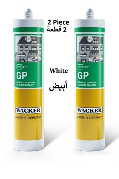 Wacker 2 Piece Germany Silicone Sealant General Purpose GP White 280ml