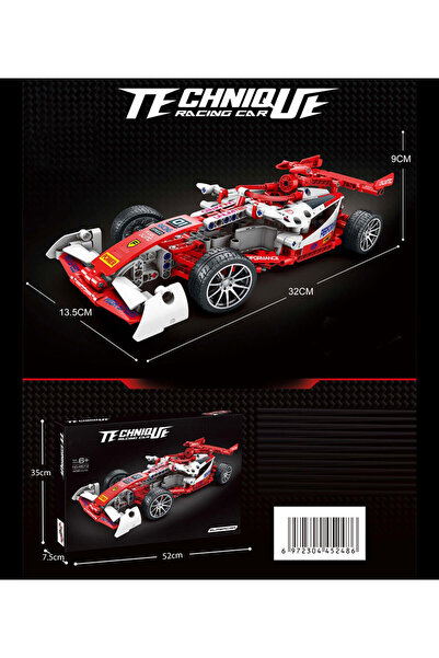 NO BRAND Set de construcție mașină Formula 1, 468 piese
