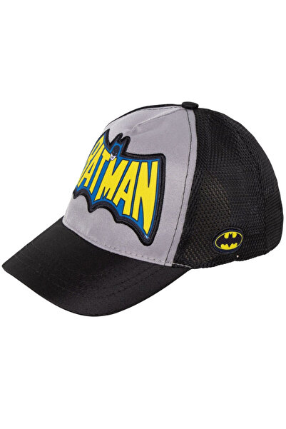 Batman Șapcă pentru copii cu cozoroc, plasă și broderie 51/54