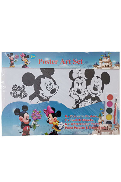 Mickey Mouse Set de pictură cu acuarele pentru copii /Mickey Mouse