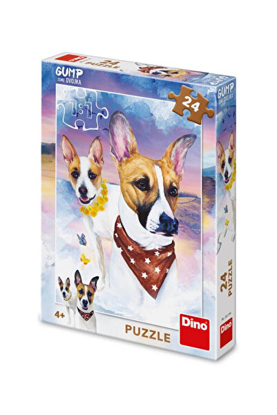 Dino Puzzle pentru copii Cățeluși, 24 piese