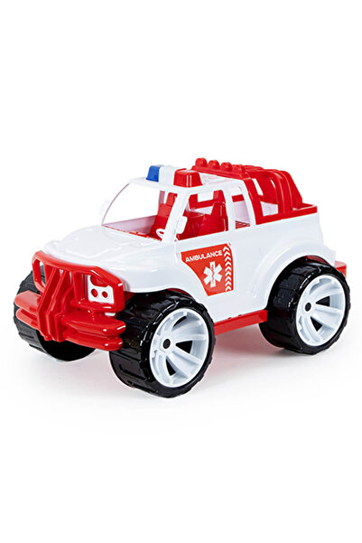 Bamsic Mașinuță Jeep ambulanță Bamsic, 40 cm