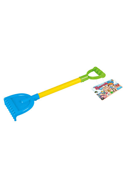 NO BRAND Greblă din plastic pentru nisip 38 cm