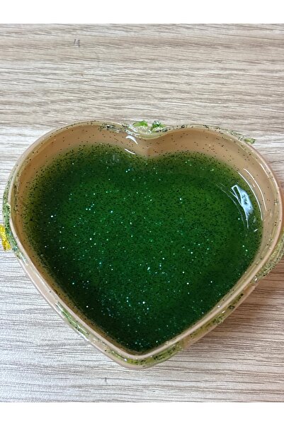 Genel Markalar Kalb şeklinde simli çin mantı slime
