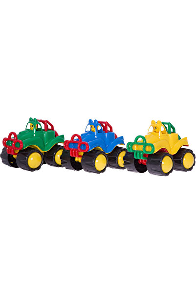Hemar Mașinuță Jeep Monster cu figurină, 22 cm