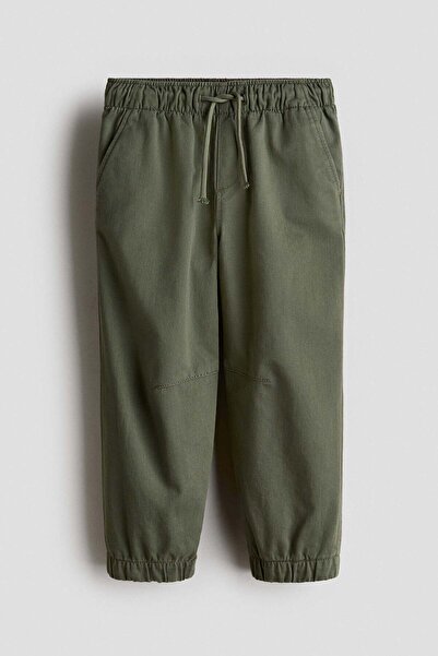 H&M Cotton twill joggers