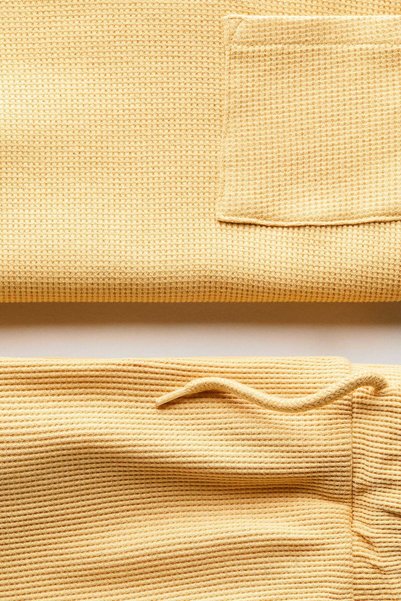 H&M 2-piece waffled cotton set
