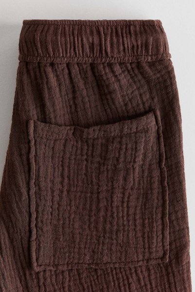 H&M Muslin drawstring trousers
