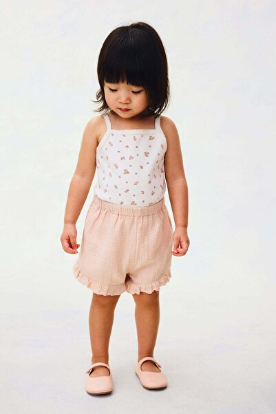 H&M Cotton muslin shorts