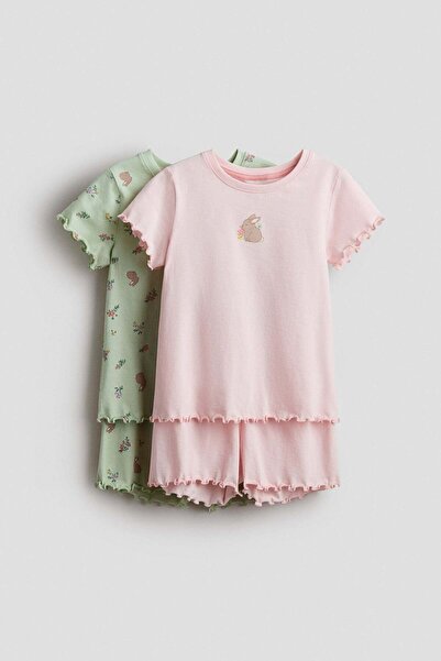 H&M 2-pack cotton pyjamas