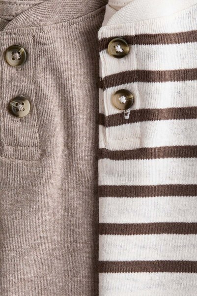H&M 2-pack Henley T-shirts