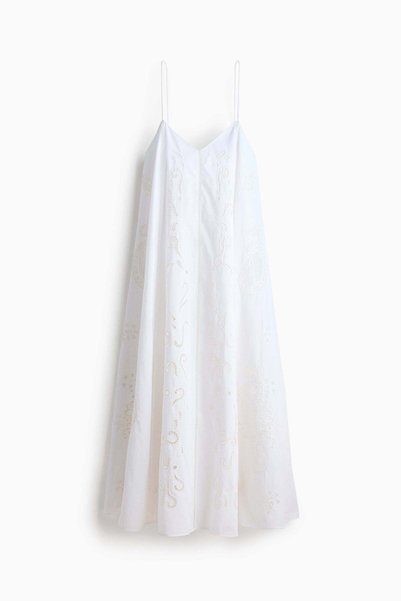 H&M Broderie anglaise cotton dress