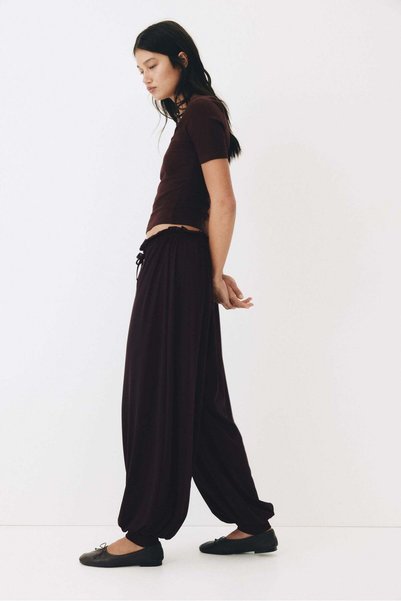 H&M Jersey balloon trousers