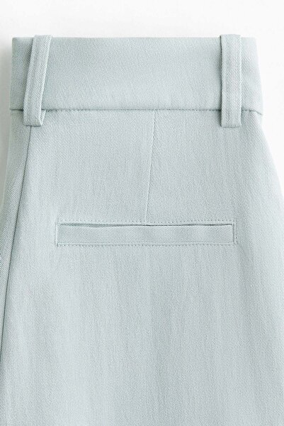 H&M Wide linen-blend trousers